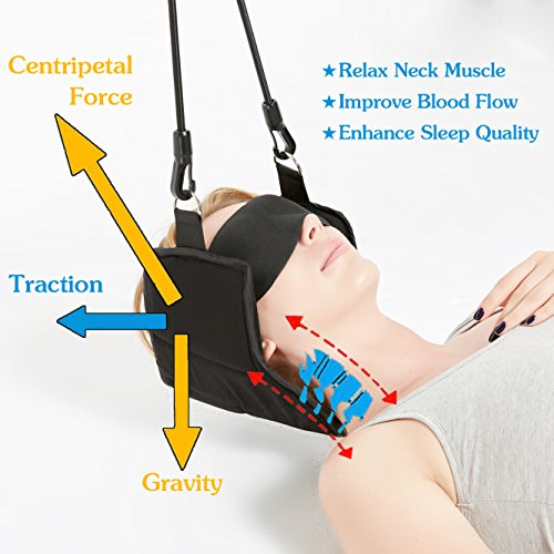 Portable Cervical Traction Device for Neck Pain Relief and Physical Therapy